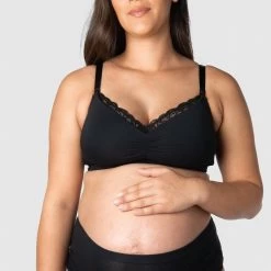 Hotmilk Serenity Bamboo Nursing Bra Black