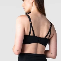 Hotmilk Serenity Bamboo Nursing Bra Black -Fashion underwear Hotmilk 20Lingerie 20 20Serinity 20Bamboo 20Black 20back 3