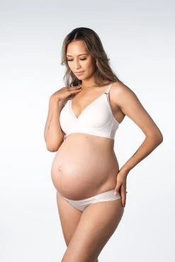 Ambition T-Shirt Nursing Bra Shell Pink -Fashion underwear Hotmilk Lingerie Ambition Triangle Shell Pink3E ynq33ykr