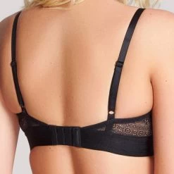 Panache Lyzy Triangle Bralette Black -Fashion underwear Lyzyblack5