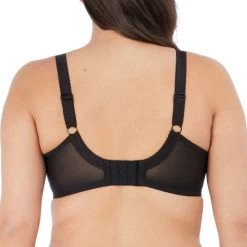 ELOMI Molly Nursing Bra Black -Fashion underwear Molly Black Underwired Nursing Bra3