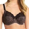 ELOMI Morgan Uw Bra Ebony -Fashion underwear Morgan Ebony Banded Bra