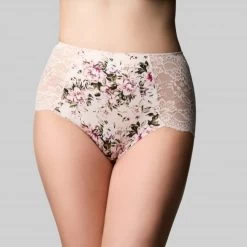 Precision Lace Full Brief Heirloom Rose