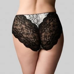 Precision Lace Hi Cut Brief Ivory Snake -Fashion underwear PrecisionLace Hi Cut Ivory Snake 3 1024x1024 1