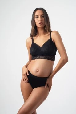 Heroine Maternity Bralette -Fashion underwear ProjectMe Heroine Bralette Black 1000x d943acd5 c6b0 4799 916d 64f23f121453
