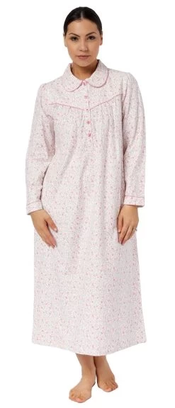 Apple Blossom Collar Nightie -Fashion underwear SK612A 20PINK 01 1