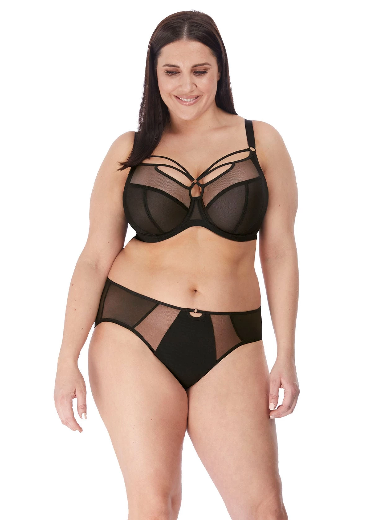 Elomi Sachi Plunge Uw Bra Black 4 Elomi Sachi Plunge Uw Bra Black - Image 2