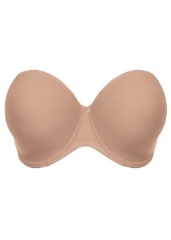 Elomi Smooth Moulded Strapless Bra Sahara -Fashion underwear Smooth Sahara Underwired Moulded Strapless Bra6