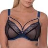 Curvy Kate Submission Plunge Black/blue -Fashion underwear Submission