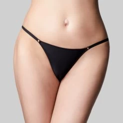 Classic Tiny G String Black