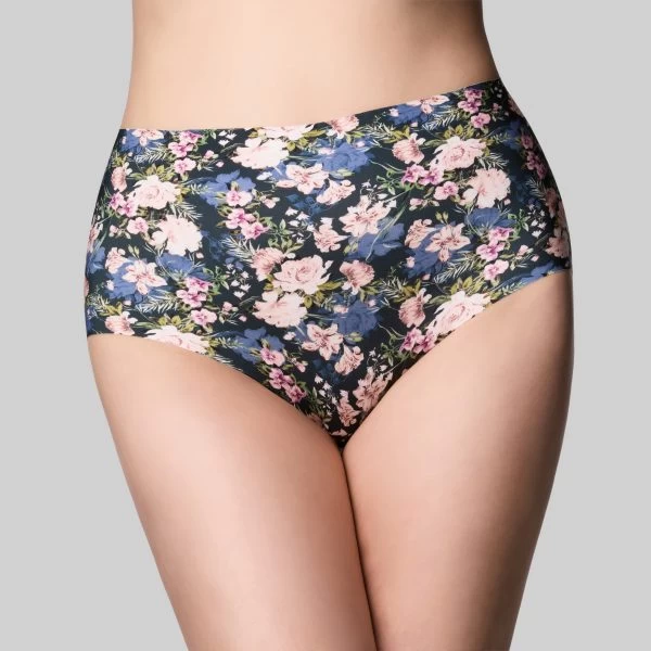 Precision Full Brief Floral Navy 3 Precision Full Brief Floral Navy