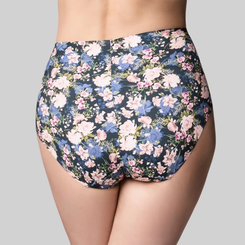 Precision Full Brief Floral Navy 5 Precision Full Brief Floral Navy - Image 3