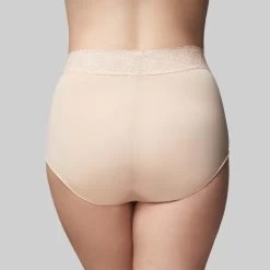 Classic Smooth Full Brief Nude -Fashion underwear T25016 Classic Smooth Full Brief Nude3 1024x1024 1
