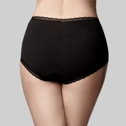 Cotton Classic Full Brief Black -Fashion underwear T25017 Cotton Full Brief Black 03 1024x1024 1