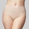 Classic Smooth Midi Brief Nude