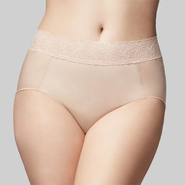 Classic Smooth Midi Brief Nude 3 Classic Smooth Midi Brief Nude