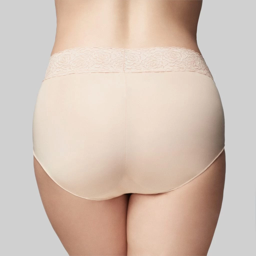 Classic Smooth Midi Brief Nude 5 Classic Smooth Midi Brief Nude - Image 3