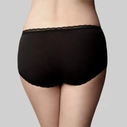 Cotton Classic Boyshort Black -Fashion underwear T28017 Cotton Boyshort Black 0070 1024x1024 1