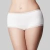 Cotton Classic Boyshort White -Fashion underwear T28017 Cotton Boyshort White 709 1024x1024 1
