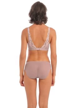 Wacoal Instant Icon Bralette Cafe Au Lait -Fashion underwear WA810322 286 back Wacoal Lingerie Instant Icon Cafe Au Lait Bralette