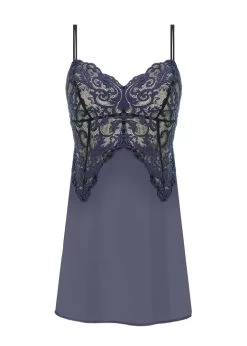 Wacoal Instant Icon Chemise Black Eclipse -Fashion underwear WA814322 963 cut Wacoal Lingerie Instant Icon Black Eclipse Chemise