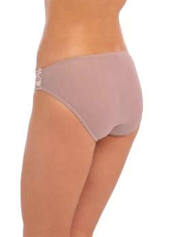 Wacoal Instant Icon Bikini Brief Cafe Au Lait -Fashion underwear WA843322 286 side Wacoal Lingerie Instant Icon Cafe Au Lait Bikini Brief