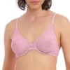 Wacoal Halo Lace Moulded Bra Lilac -Fashion underwear WA851205 521 primary Wacoal Halo Lace Fragrant Lilac Underwire
