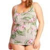 Deco Orchid Tankini