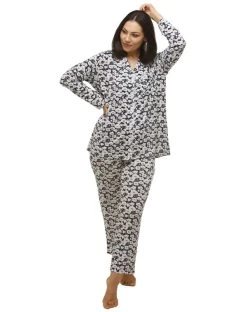 POPPY REVERE PJ SET NAVY