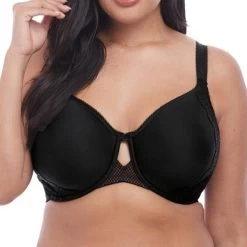 ELOMI Charley Moulded Spacer Bra Black