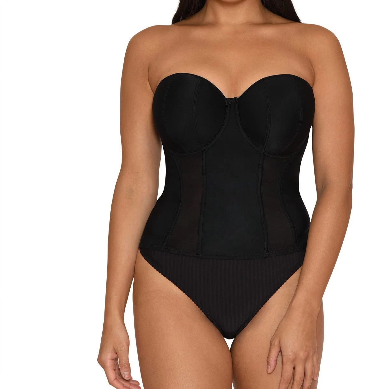 Curvy Kate Basque Strapless Black 3 Curvy Kate Basque Strapless Black