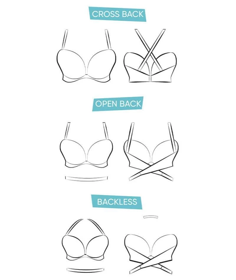 Curvy Kate Super Plunge Multi-Way Bra Black 6 Curvy Kate Super Plunge Multi-Way Bra Black - Image 4