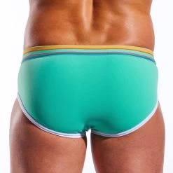 Cocksox Sports Brief Palm Clearwater Green -Fashion underwear cx76n clearwater green 4 800x 2x ba56fd67 cc64 4536 87d8 aefb074f26ab