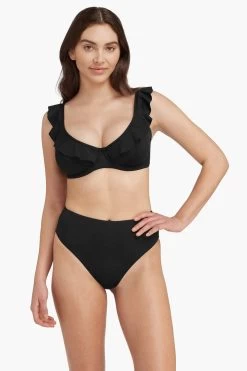 Essentials F Cup Frill Underwire Bra -Fashion underwear eco essentials black seperates tops essentials f cup frill underwire bra 28735765676141 720x 80753f2b 8012 463a 8876 1a8db8ba1799