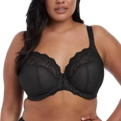 Elomi Charley Plunge Stretch Bra Black