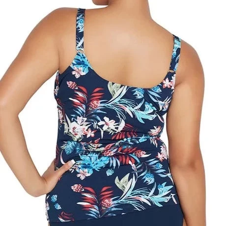 Genevieve Scoop Neck Tankini Botanica 4 Genevieve Scoop Neck Tankini Botanica - Image 2