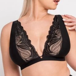 Curvy Kate Indulgence Bralette Black/Latte